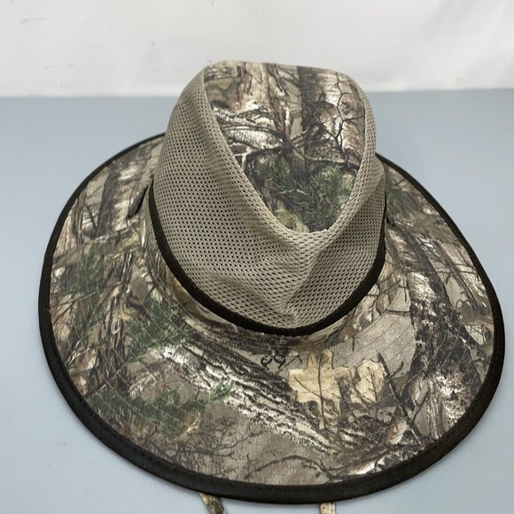 Dorfman Pacific Co Other - Dorfman Pacific Co Safari Camo Hat DPC Vented Wide Brim Hunting Fishing Outdoor